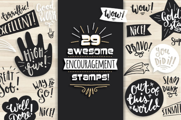 Amplifying Positivity: The Power of Awesome Encouragement Stamps in Digital Design
