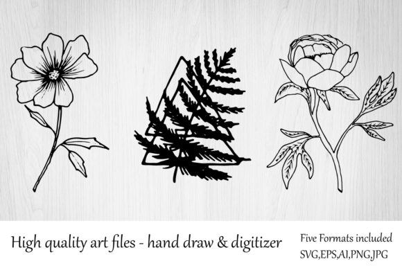 Botanical Clipart, SVG, and Line Art Flowers: A Comprehensive Guide for Creators