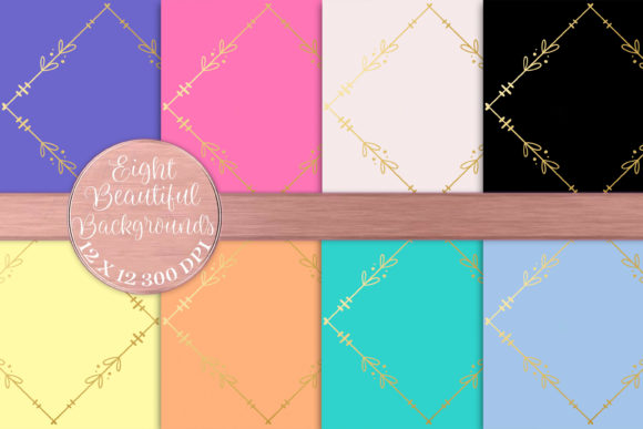 Bright Foil Photo Border Pages: Elevating Digital and Print Designs with Procreate Textures