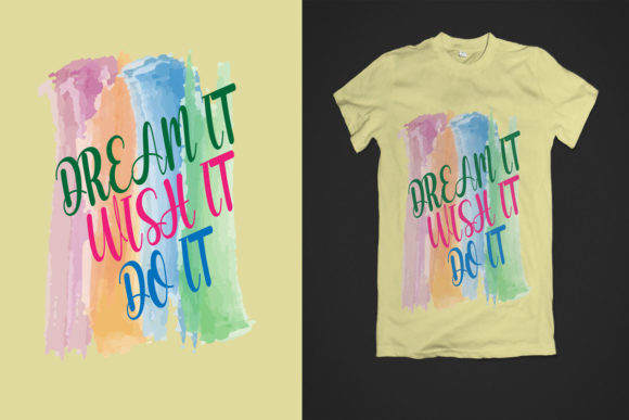 Dream It Wish It Do It: Integrating Motivational Typography into Professional Design Workflows