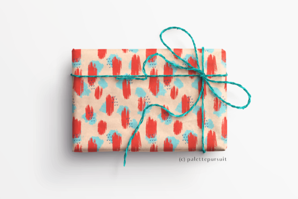 Evaluating the Abstract Brushstroke Seamless Pattern for Design Projects