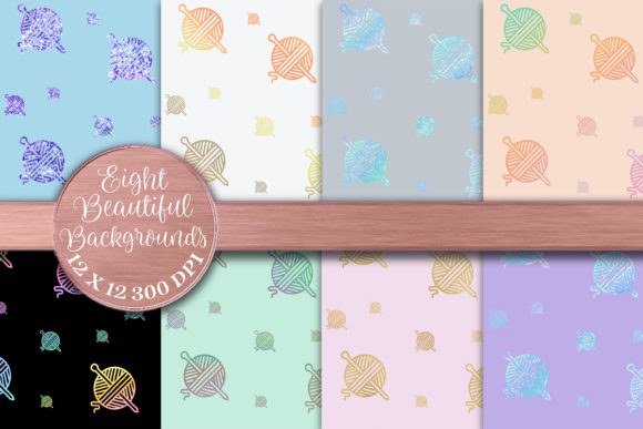 Evaluating the Knitters Delight Pastel Gradient Texture for Digital and Print Design