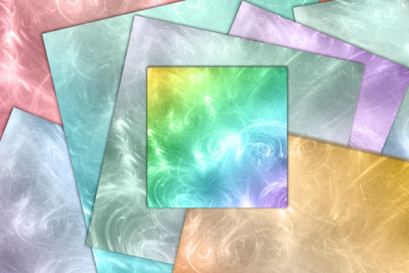 Exploring Beautiful Intense Iridescent Gradients for Digital and Print Design