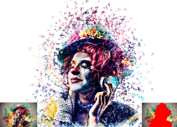 Master the Splatter Effect Photoshop Action