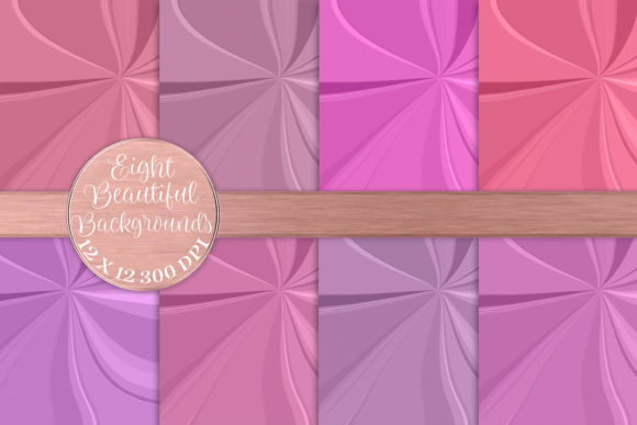 Purple and Pink Liquid Ombre Digital Textures