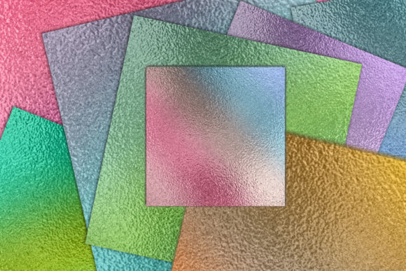 Textured Chrome Intense Gradient Designs