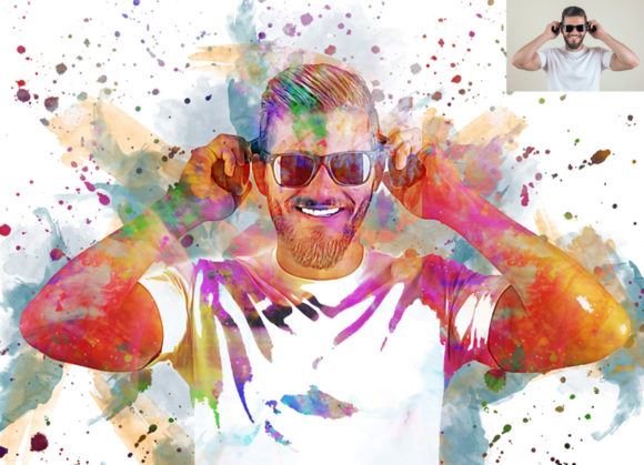 Transforming Reality: A Deep Dive into the Abstract Portrait Photoshop Action